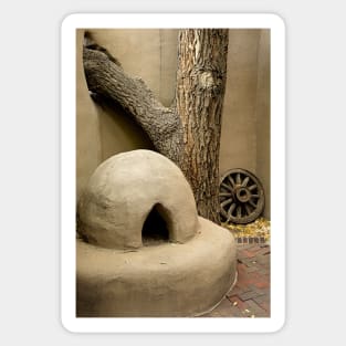 A Kiva a Tree and a Wheel Sticker